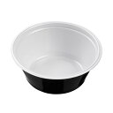 (まとめ) エフピコ DLV麺20(78) 本体深型 白黒 1パック(50枚) 【×3セット】 熱に強い 麺専用のパワフルどんぶり 麺マスターに選ばれたDLV麺...