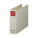 (まとめ) キングジム 保存ファイル ドッチA4ヨコ 500枚収容 50mmとじ 背幅65mm ピクト赤 4085 1冊 【×30セット】 便利な両開き式で、書...