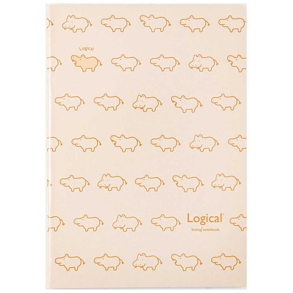 (まとめ) ヒポポシリーズ ノート ベージュ A5/方眼5mm罫/32枚 HPP-A51S-IV 【×10セット】 ヒポポ シリーズの魅力が詰まった、上質なベー...