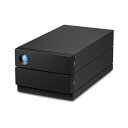 LaCie 2big RAID USB-C 16TB STHJ16000800 RAID 0/1対応のパワフルな2bigストレージ USB-C接続で16TBの大...