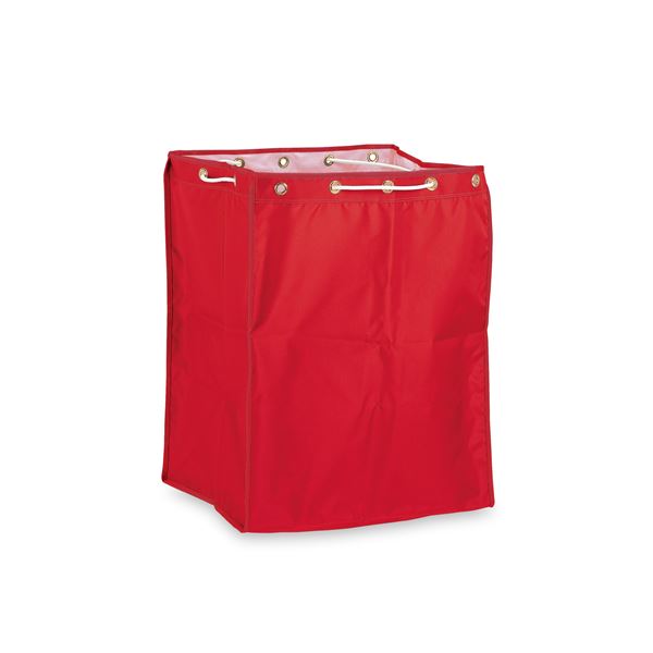 単品 〔まとめ〕 本体別売 BM ダストカー 運搬カート用 替袋E 赤 小 ナイロン製×2 ダストカート用 集積カート用 効率的なゴミ収集をサポート 便利なダス...