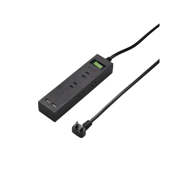 5個セット YAZAWA 3方向から挿せる6個口USBタップ ブラック H6BK8122UBKX5 黒 便利な6個口USBタップ ど..