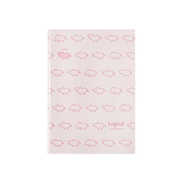 (まとめ) ヒポポシリーズ ノート ピンク A6/A罫/32枚 HPP-A61A-P 【×10セット】 ピンク色の魅力溢れるA6ノート、ヒポポシリーズが贈る、心...