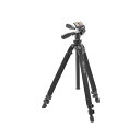 SLIK 三脚 エイブル 400 DX-LE N 3段 中型 107973 KEN107973 プロフェッショナル仕様の中型三脚 最大パイプ径27mmで安定性抜...