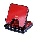 マックス 軽あけパンチ SCOOVA DP-35T/R レッド DP90133 赤 パンチ力抜群 スタイリッシュな赤い軽量パンチ SCOOVA DP-35T/R...