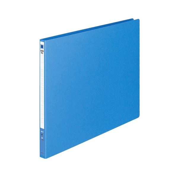 コクヨ レバーファイル(MZ) B4ヨコ100枚収容 背幅20mm 青 フ-309NB 1セット(30冊) パワーアップしたMZレバーとじ具で、とじ力がグレード...