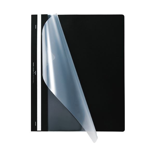 (まとめ)TANOSEE プレゼンテーションファイル スタンダード A4タテ 50枚収容 ブラック 1セット(100冊:5冊×20パック) 【×3セット】 黒 ...