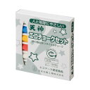 (まとめ) 日本白墨 エコチョーク72 4色詰合せ ECO-6 1箱(6本) 【×50セット】 白墨の魔法使い 進化した筆記具 4色詰合せエコチョーク72 書く...