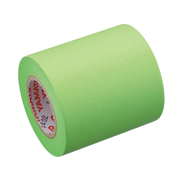 (まとめ) ヤマト メモック ロールテープ 蛍光紙詰替用 50mm幅 ライム RK-50H-LI 1巻 【×30セット】 自由自在にカットできる50mm幅のロー...
