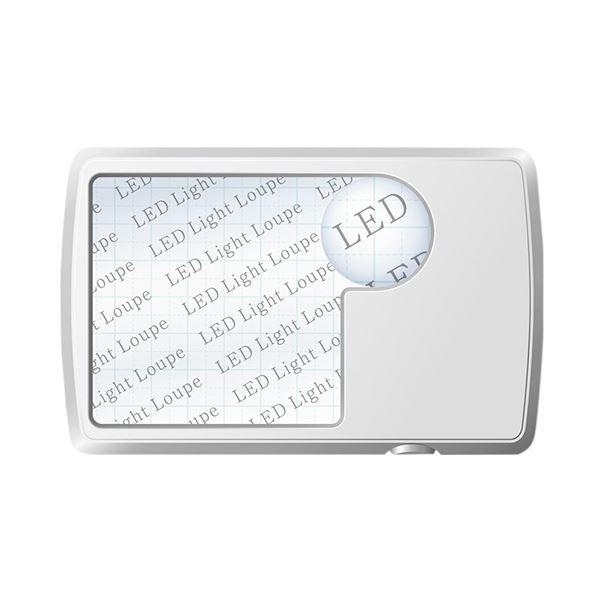 (まとめ) 日進医療器 文字が見やすいルーペカードタイプ 1個 【×10セット】 見やすさを追求した便利な携帯ルーペ 文字がクリアに浮かび上がるカードタイプ【1...