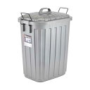 (まとめ) 岩崎工業 スーパーカン 角型 59L L-113CTG 1台 【×5セット】 屋外で使える高い耐久性 頑丈 なゴミ箱 岩崎工業のスーパーカン 角型、容量59L 掃除用品としても最適 1台でゴミ問題を解決 【×5セット】(3)