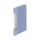 (まとめ)リヒトラブ リクエスト クリヤーブックA4タテ 20ポケット 背幅16mm 水 G3201-14 1セット(10冊)【×2セット】 鮮やかな水色で、オ...