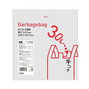(まとめ) TANOSEE 手つきゴミ袋 半透明 30L 1パック(50枚) 【×30セット】 透明な手つきで、快適な掃除を ゴミ袋マスター30L、まとめ買い ...
