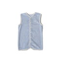 子供用 スリーパー 寝具 M 80〜100cm スモークブルー mofua baby モフア ベビー エコテックス認証 赤ちゃん プレゼント 青 あたたかさと安...