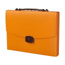 (まとめ) ライオン事務器 キャリングバッグイロキャリ パンプキン CA-143PU 1個 【×10セット】 疲れ知らずの荷物運び 快適な持ち手で重たい荷物も楽...
