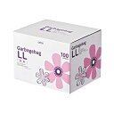 TANOSEE 丸底耳付ゴミ袋乳白半透明 LL BOXタイプ 1箱(100枚) 透明感溢れる乳白色のゴミ袋、見た目も清潔感たっぷり 大容量 大型 の丸底耳付きタ...