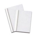 ライオン事務器 製本機用 表紙 片透明エコノミー A4 厚さ1mm 白 1パック(20冊) 【×10セット】 透明で丈夫な製本用カバー A4サイズで1mmの厚さ...