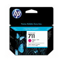 (まとめ) HP711 インクカートリッジ マゼンタ 29ml/個 染料系 CZ135A 1箱(3個) 【×10セット】 鮮やかな色彩を極める 高品質なインクカ...