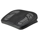 Digio2 無段階調整 フットレスト ブラック MAT-003BK 黒 足元から心地よいリフレッシュ感 快適な調整可能フットレスト、究極のリラックス体験を提供...