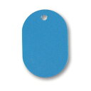 (まとめ) ソニック 番号札 小 無地 青NF-751-B 1セット(100個:10個×10パック) 【×10セット】 多彩な色と番号で、使い勝手抜群 5色の番...