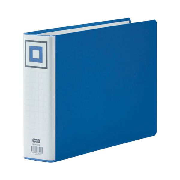 TANOSEE 両開きパイプ式ファイルV A4ヨコ 500枚収容 50mmとじ 背幅65mm 青 1セット(36冊) 自信の高品質を追求した、コクヨのオリジナル...