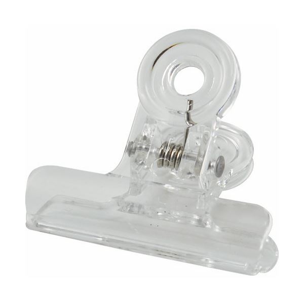 (まとめ)TRUSCO ポリカクリップ 38mm 透明 PC パソコン 20-TM 1袋(20個)【×10セット】 割れにくい透明なポリカーボネート製クリップ ...