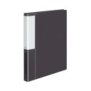 (まとめ) コクヨ クリヤーブック(クリアブック)(POSITY) 替紙式 A4タテ 30穴 25ポケット付属 背幅33mm ダークグレー P3ラ-L730DM...