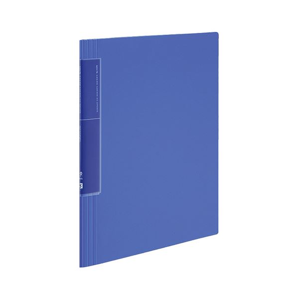 コクヨ クリヤーブック（ノビータ）（ウェーブカットポケット・固定式）A4タテ 20ポケット 背幅5〜40mm..