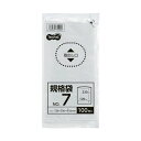 (まとめ) TANOSEE 規格袋 7号0.02×120×230mm 1セット(2000枚:100枚×20パック) 【×5セット】 極薄0.02mmの独自規格袋...
