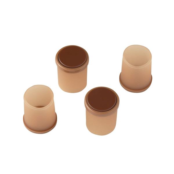 脚ピタキャップ 【S イス・テーブル 机 脚用 丸・角兼用】 椅子 (イス チェア) 足カバー テーブル 脚 キャップ 【120個セット】 家具の脚を完璧にフィ...