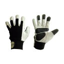 (まとめ) 富士手袋工業 豚本革 レザー 手袋 トンクレグリップ LL 664-LL 1双 【×5セット】 通気性抜群 蒸れ知らずの天然皮革手袋 快適なトンクレ...