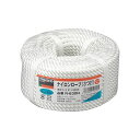 (まとめ) TRUSCO ナイロンロープ 6mm×30m コイル巻 R-630N 1巻 【×3セット】 頼れる強さと使い勝手 6mm×30mの頼もしいナイロンロープ、まとめて3巻セットでお届けします