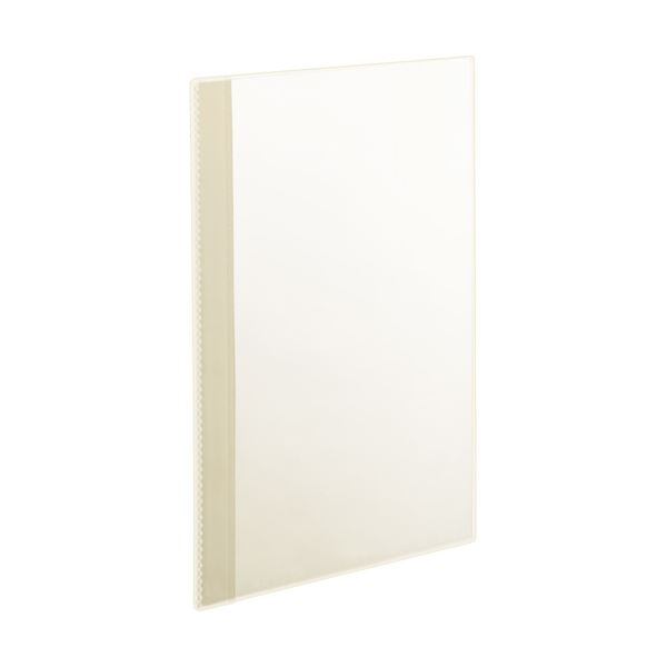 (まとめ) TANOSEE薄型クリアブック(角まる) A4タテ 5ポケット クリア 1セット(50冊:5冊×10パック) 【×5セット】 手に優しい角丸デザイン...