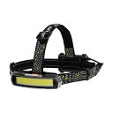 ジェントス COB LED搭載ヘッドライト NRX-180H 1個 明るさ600ルーメン 広範囲・近接照射も完璧 驚きのCOB LEDヘッドライト 1個で全て解...