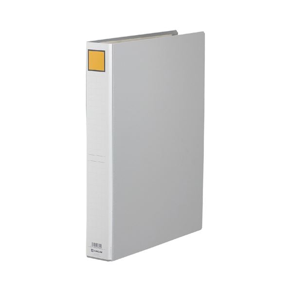 (まとめ) キングファイルG A3タテ 400枚収容 背幅56mm グレー 1004S 1冊 【×30セット】 究極の整理力 驚異のパイプ式ファイル 一度開けば...