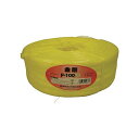 (まとめ) 司化成工業 ツカサ 手結束用PP縄(ツカサテープ) 黄 P-100Y 1巻 【×3セット】 包装のプロが選ぶ 驚きの耐久性 色鮮やかな結束用ロープ 黄色の縄で荷物をしっかりとまとめる 手結束用PP縄(ツカサテープ) 荷造りに欠かせないアイテム 1巻でたっぷり使える まとめ買(3)
