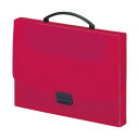 (まとめ)リヒトラブ AQUA DROPs バッグA4 赤 A-5005-3 1個 【×5セット】 手にフィットしやすい丸みを帯びたグリップで、快適な持ち心地を...