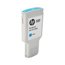 HP HP727 インクカートリッジシアン 300ml F9J76A 1個 鮮やかなシアンのインクカートリッジ、色彩の魔術師が創り出す300mlの魅惑 溢れるク...