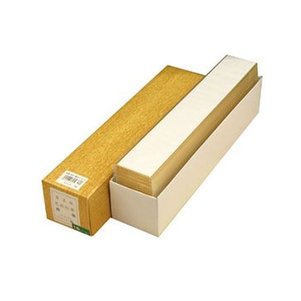(まとめ)長門屋商店 色紙短冊 画仙紙 並60×363mm シ-613 1セット(50枚)【×5セット】 墨書きに最適な画仙色紙 書道愛好家に贈る、緻密なる美し...