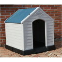ドッグハウス 犬小屋 プラスチック製 XDB-413 MT-105 犬用品 ペット用品 ペットグッズ お客様組立品 快適な居住空間を提供する、組み立て式のプラス...