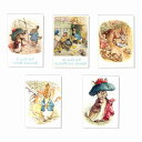 ピーターラビット ポストカード ラビット絵葉書 50枚セット 5種各10枚 絵はがき 絵ハガキ 愛らしいピーター・ラビットのポストカードセット 心を癒し、特別な...