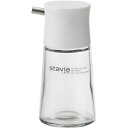 〔50個セット〕 醤油差し 調味料入れ 直径49.5×高さ102mm 容量80ml S ホワイト シール付き ガラス製 スタビアリュクス キッチン 台所 白 滴...