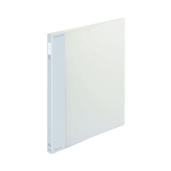 (まとめ)コクヨ ポップリングファイル(スリム)A4タテ 2穴 100枚収容 背幅21mm 透明 フ-PS410T 1セット(10冊)【×3セット】 スリムでス...