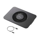 (まとめ)ノートPC パソコン 用クーラー(静音・強冷タイプ) 15.4~17インチ対応 SX-CL21LBK 1台【×3セット】 デスクワークに最適な、静かで...