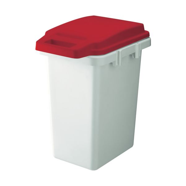 (まとめ)TRUSCO連結ワンハンドパッキンペール 33L レッド TRHPP-33-R 1個【×2セット】 赤 臭い漏れを防ぐ パッキンとロックで確実に封じる 使いやすい連結式ワンハンドペール、容量33L、鮮やかなレッドカラー (まとめ買い お徳用 2個セット) 赤