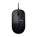 (まとめ) 有線3ボタンBlueLEDマウス ブラック M-K7UBBK/RS 1個【×10セット】 黒 クリックテスト1000万回をクリア 耐久性抜群の有線タイプマウス 3ボタンで使いやすく、ブラックカラーがスタイリッシュ の高品質BlueLEDマウスがお得な10個セットで登場 黒(2)