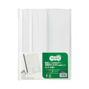 (まとめ)TANOSEE 再生レールホルダー名刺ポケット付(ヨコ型ポケット)A4タテ 10枚収容 白 1セット(30冊:10冊×3パック)【×10セット】 便利...