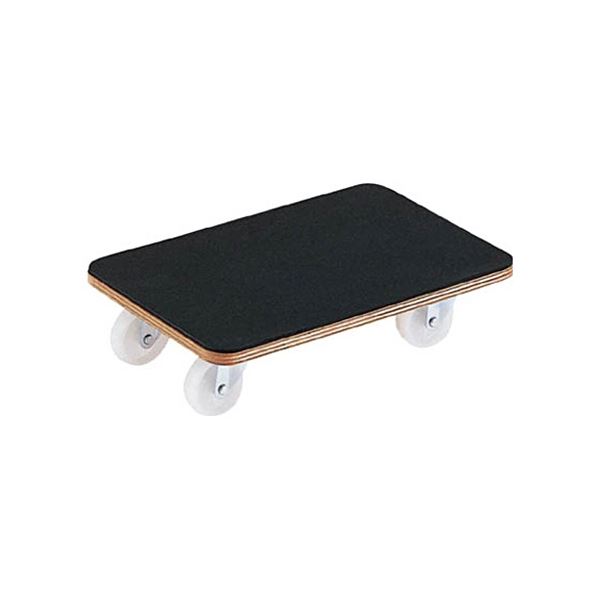 TRUSCO 合板平台車 プティカルゴ 450×300mm ゴム張り ナイロン車 PC パソコン G-3045 1台 お客様組立品 軽量で持ち運びに便利な合板平台車 小さな荷物も楽々運べる ゴム張りの450×300mmのプティカルゴ 高い耐久性 頑丈 なナイロン車で安定性抜群 お客様組立で簡単に使える(4)