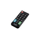 (まとめ) かんたんTVリモコン/12メーカー対応/Sサイズ/ブラック ERC-TV01SBK-MU【×2セット】 黒 テレビを簡単に操作 12メーカー対応のS...