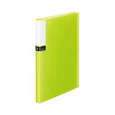 (まとめ) TANOSEE クリアブック(透明表紙) A4タテ 36ポケット 背幅20mm グリーン 1セット(10冊) 【×10セット】 緑 透明な表紙でスッ...